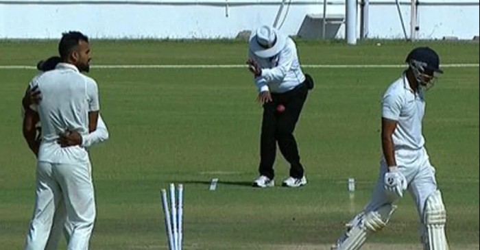 Reason why a single umpire is officiating from both ends in the Ranji Trophy final