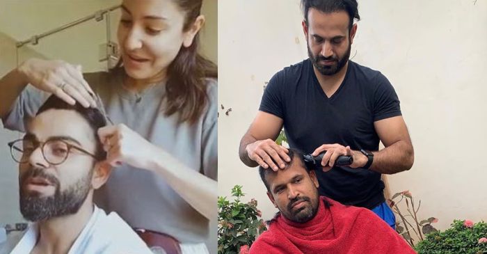 Following Anushka Sharma, Irfan Pathan turns barber for brother Yusuf amid lockdown