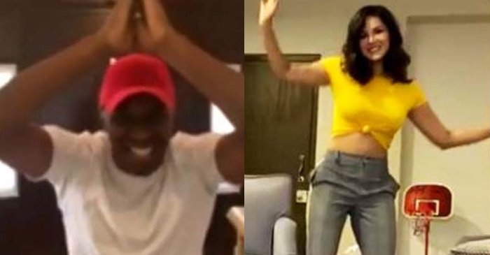 WATCH: Dwayne Bravo makes Bollywood actress Sunny Leone dance on his popular songs