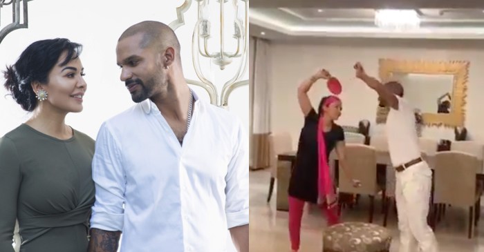 WATCH: Shikhar Dhawan and wife Aesha recreate Bollywood classic ‘Dhal Gaya Din, Ho Gayi Sham’ with their own twist