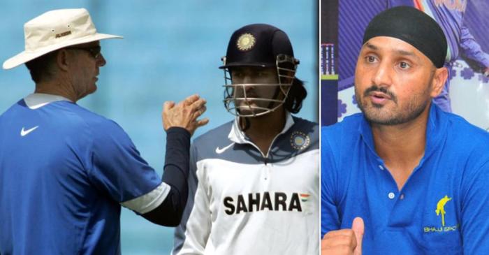 Harbhajan Singh takes a jibe at Greg Chappell over MS Dhoni comments