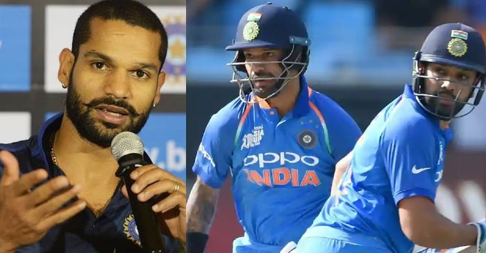 Shikhar Dhawan responds to Rohit Sharma’s ‘never takes a strike on the first ball’ claim