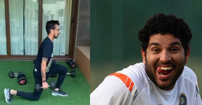 Yuvraj Singh hilariously trolls Yuzvendra Chahal over the latter’s workout video