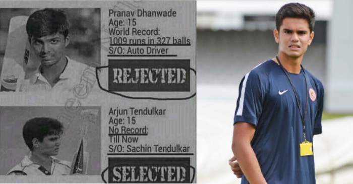 Sachin Tendulkar’s son Arjun bashed on Twitter for ‘nepotism’, Aakash Chopra comes to rescue