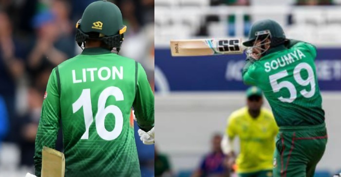 Liton Das and Soumya Sarkar reveal an interesting story behind their jersey numbers