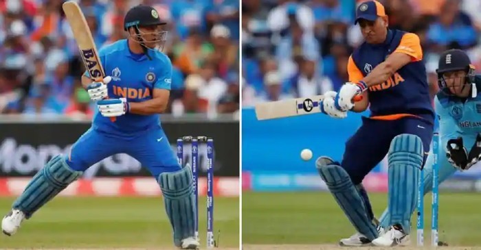 Here’s why MS Dhoni used bats with different stickers during the 2019 World Cup