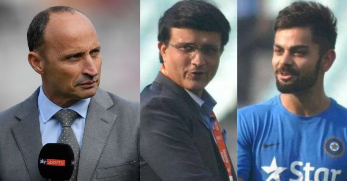 Nasser Hussain compares captaincy styles of Virat Kohli and Sourav Ganguly