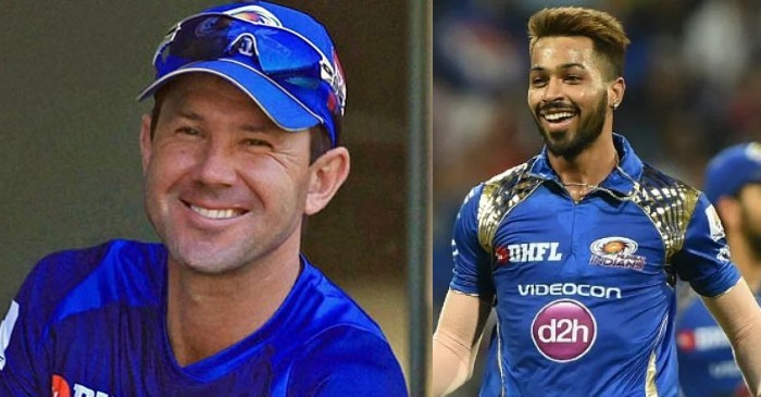 Hardik Pandya opens up on his father-son like bond with Ricky Ponting