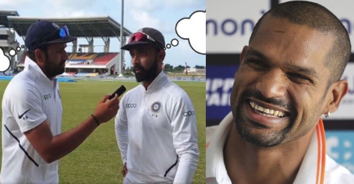 Shikhar Dhawan trolls Ajinkya Rahane with a hilarious comment on Instagram