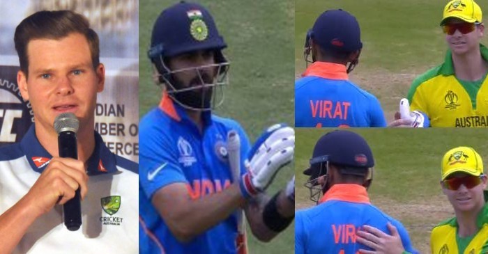 ‘I appreciated Virat’s warm gesture in World Cup’ – Steve Smith spill beans on his relationship with captain Kohli
