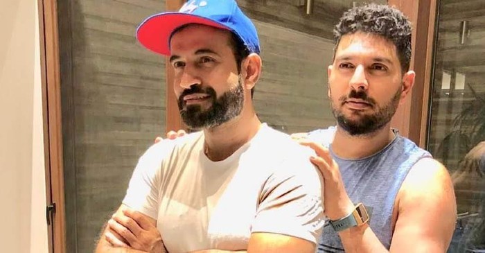 Yuvraj Singh humorously trolls Irfan Pathan after latter compares his bowling action to a Sifaka