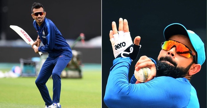 Yuzvendra Chahal with the bat vs Virat Kohli with the ball: Indian leg-spinner picks the winner