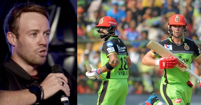 AB de Villiers reveals the batting technique he and Virat Kohli acquired from each other