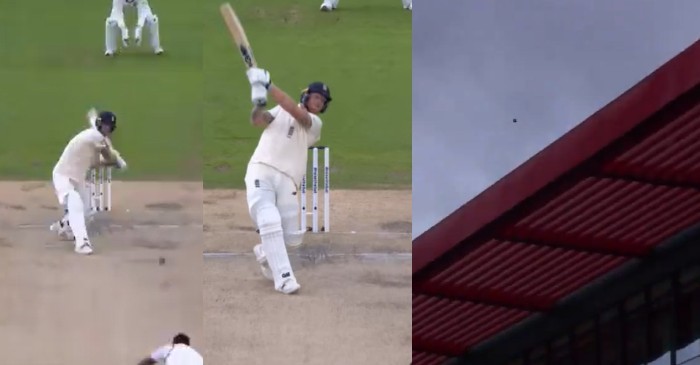 ENG vs WI: WATCH – Ben Stokes smokes a massive six in the Old Trafford Test