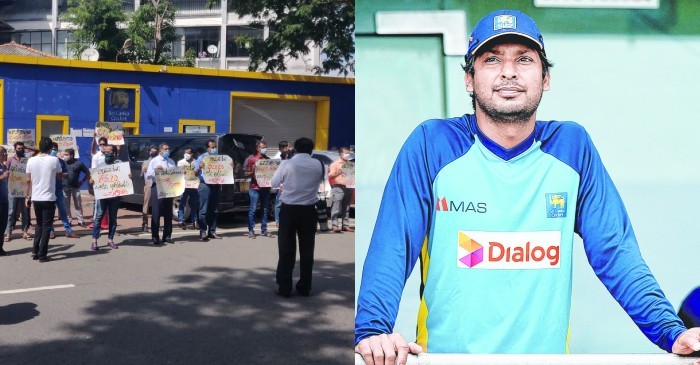 Protests start in Sri Lanka after police questions legendary Kumar Sangakkara in 2011 WC final fixing accusations