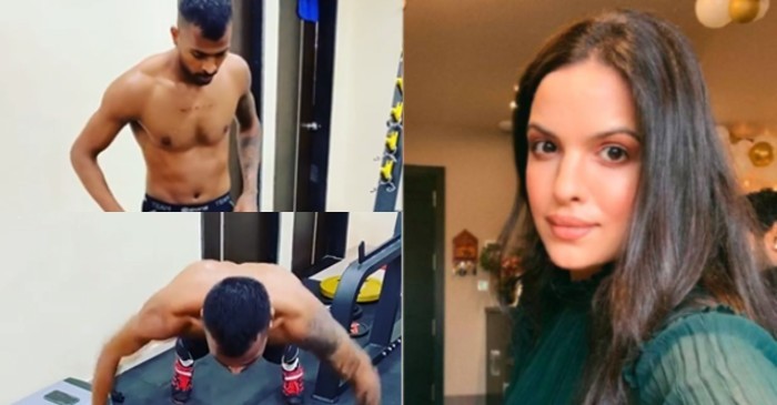 Hardik Pandya takes Virat Kohli’s clap push-up challenge, wife Natasa Stankovic reacts