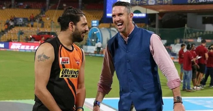 Kevin Pietersen and Yuvraj Singh engage in banter over Chelsea’s FA Cup semi-final win