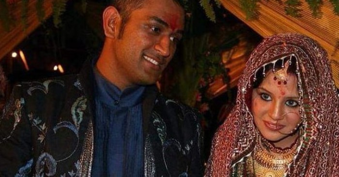 700px x 365px - On this day in 2010: MS Dhoni married Sakshi Singh Rawat in Dehradun |  Cricket Times