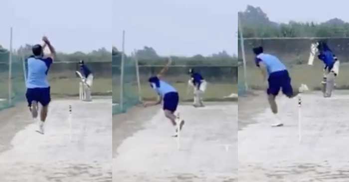 WATCH: Indian pacer Mohammed Shami returns to practice at his farmhouse