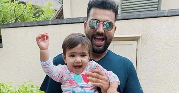 Rohit Sharma shares a delightful picture with Samaira, while teaching her to say ‘no to plastic straws’