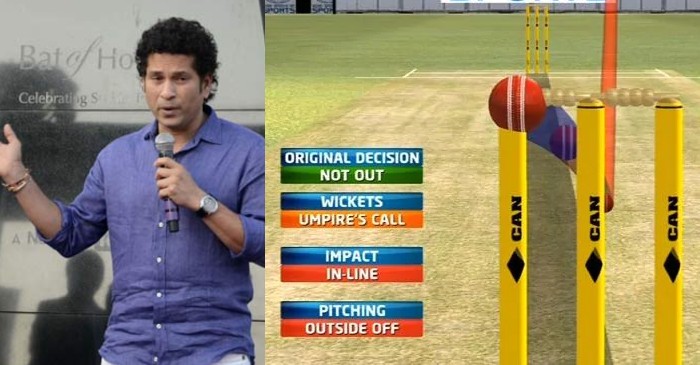 Sachin Tendulkar suggests that ICC should look at DRS reviews without weightage to umpire’s call
