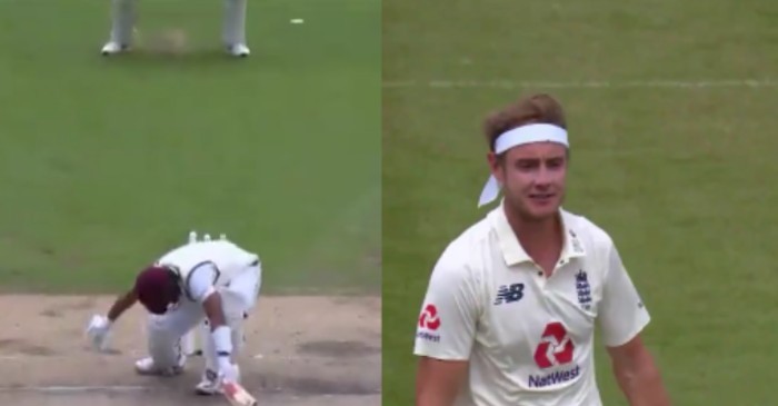 ENG vs WI: WATCH – Stuart Broad bowls a ripper to shatter Shai Hope’s stumps