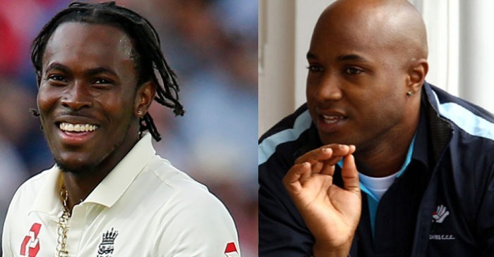 Tino Best and Jofra Archer engage in a heated argument on Twitter