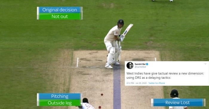 ENG vs WI: Twitter trolls West Indies as they lose 3 reviews in 3 overs on Day 5
