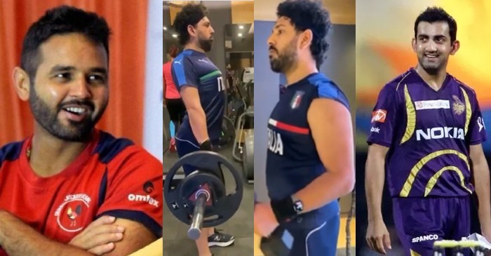 Parthiv Patel and Gautam Gambhir mock Yuvraj Singh on his latest fitness video