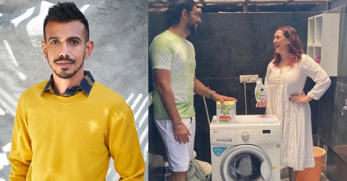 Yuzvendra Chahal hilariously trolls Yuvraj Singh over latter’s ‘washing machine’ post with wife Hazel Keech