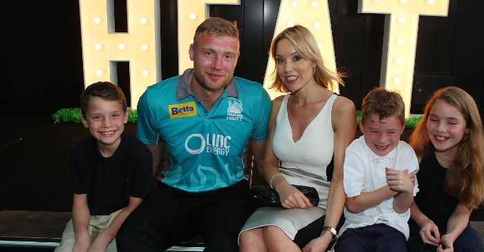 Andrew Flintoff opens up on why he named his fourth child ‘Preston’