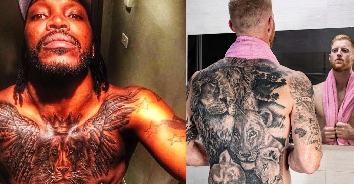 Rajasthan Royals and Kings XI Punjab engage in a funny banter over Ben Stokes and Chris Gayle tattoos