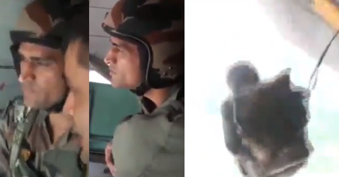 WATCH: When MS Dhoni completed his first para jump with paratroopers