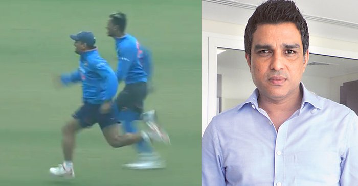 “As long as I’m beating the fastest sprinter in the team, I consider myself fit for international cricket”: MS Dhoni to Sanjay Manjrekar