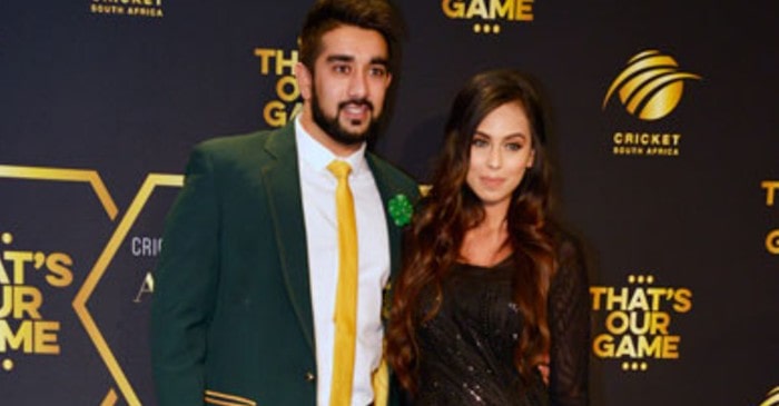 Tabraiz Shamsi shares a hilarious incident of his wife misspelling the names of England cricketers