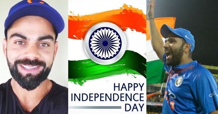 Virat Kohli, Rohit Sharma lead the wishes on India’s 74th Independence Day
