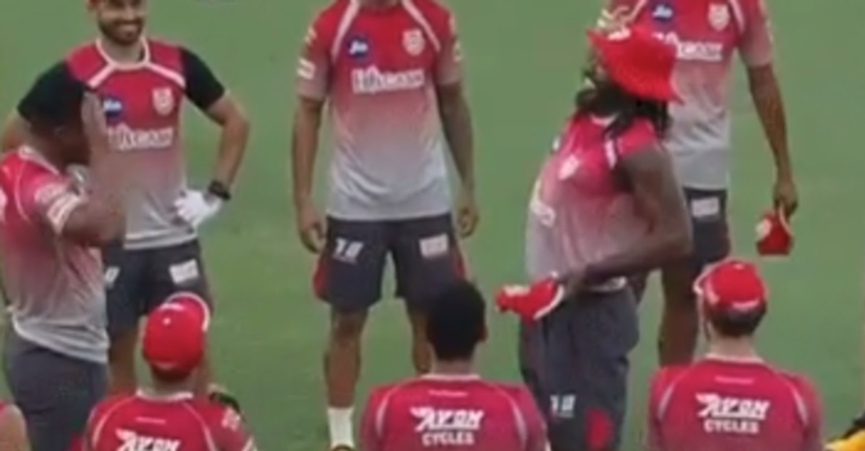 IPL 2020 – WATCH: Chris Gayle gives Sheldon Cottrell his debut cap with a ‘salute’
