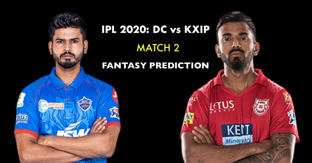 IPL 2020, Match 2: Delhi Capitals vs Kings XI Punjab – Fantasy Cricket Tips, Playing XI & Pitch Report