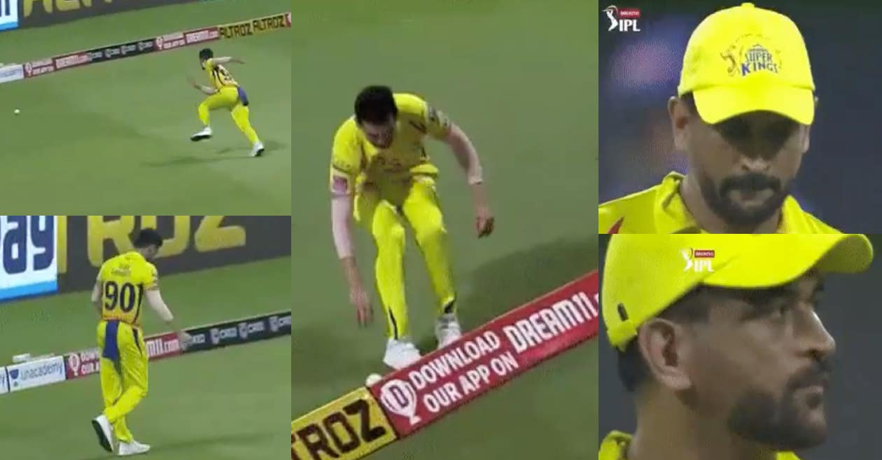 IPL 2020: MS Dhoni ‘shakes his head in disappointment’ after Deepak Chahar’s sloppy fielding