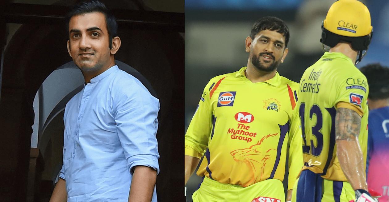 IPL 2020: RR vs CSK – Gautam Gambhir disappointed with MS Dhoni for not leading from the front