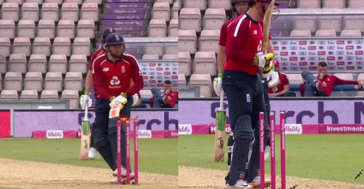ENG vs AUS: WATCH – Jonny Bairstow gets out hit-wicket off Mitchell Starc’s bowling in a bizarre way