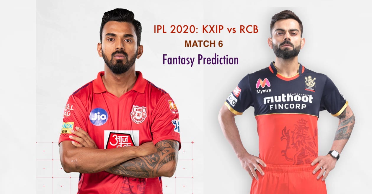 IPL 2020, Match 6: Kings XI Punjab vs Royal Challengers Bangalore – Fantasy Cricket Tips & Playing XI