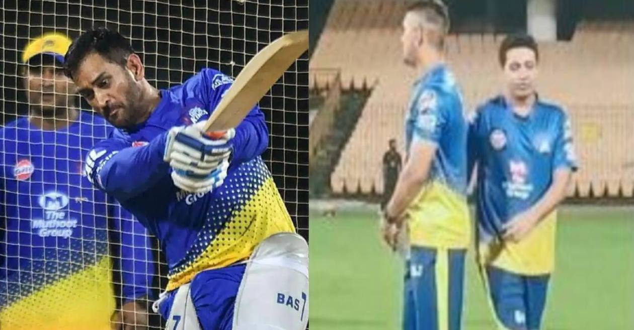 IPL 2020: WATCH – Piyush Chawla cleans up MS Dhoni in the nets during CSK’s training session