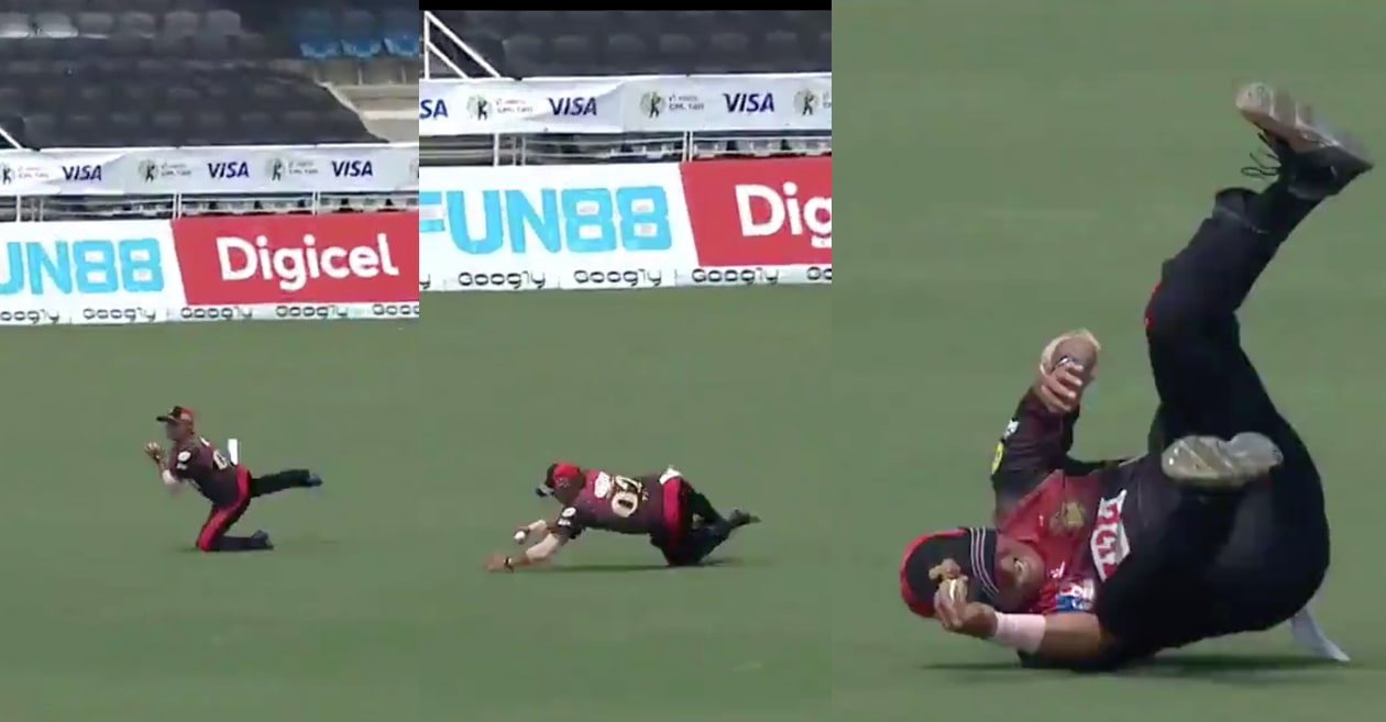 WATCH: 48-year-old Pravin Tambe defies age with yet another screamer in CPL 2020
