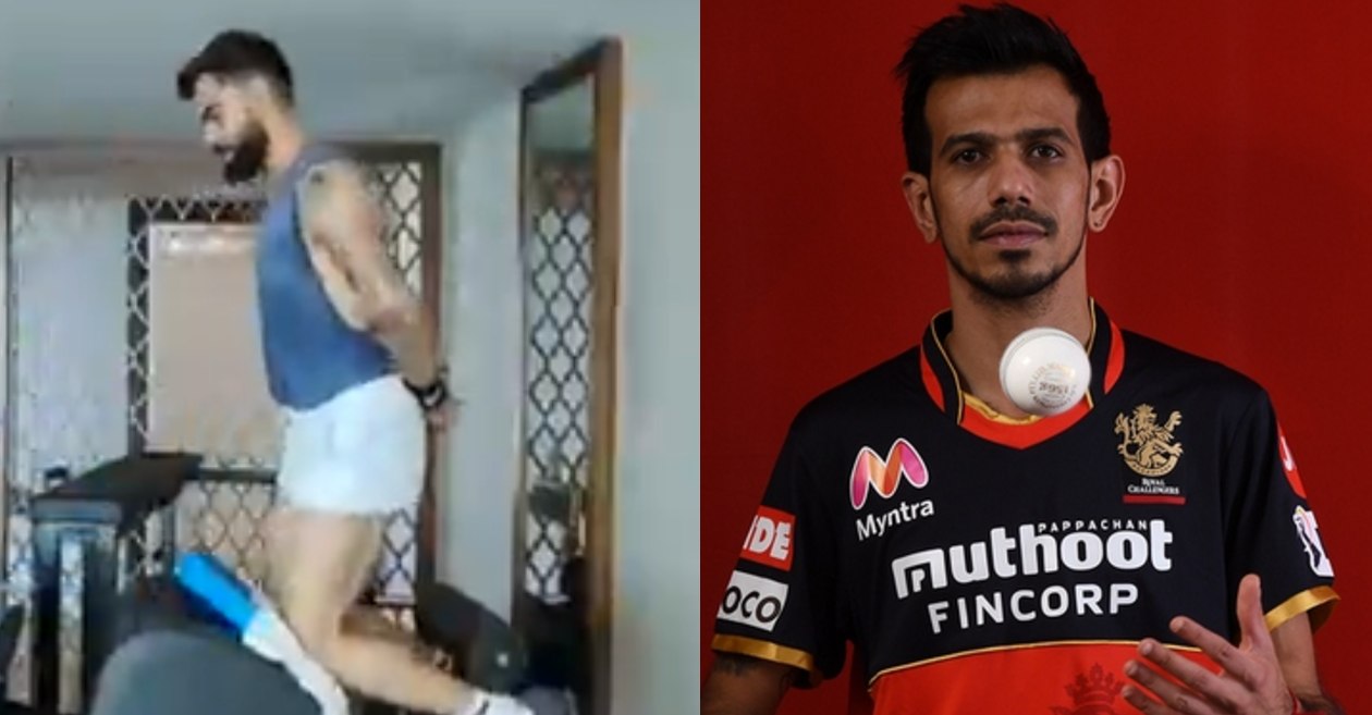 Virat Kohli shuts down Yuzvendra Chahal who tries to troll him over his shorts