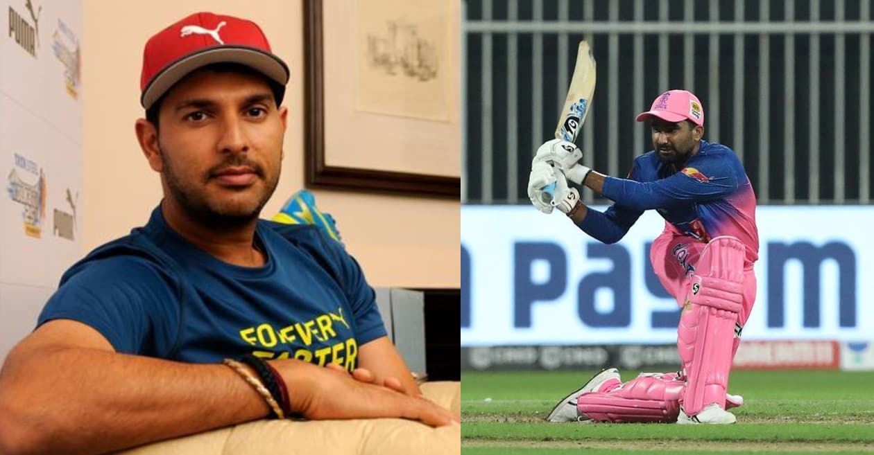 IPL 2020: Yuvraj Singh thanks Rahul Tewatia for ‘missing one ball’ during his 5 sixes off Sheldon Cottrell