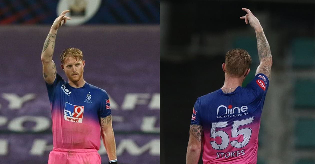 IPL 2020: Here is why Ben Stokes folded his middle finger after scoring a century against MI