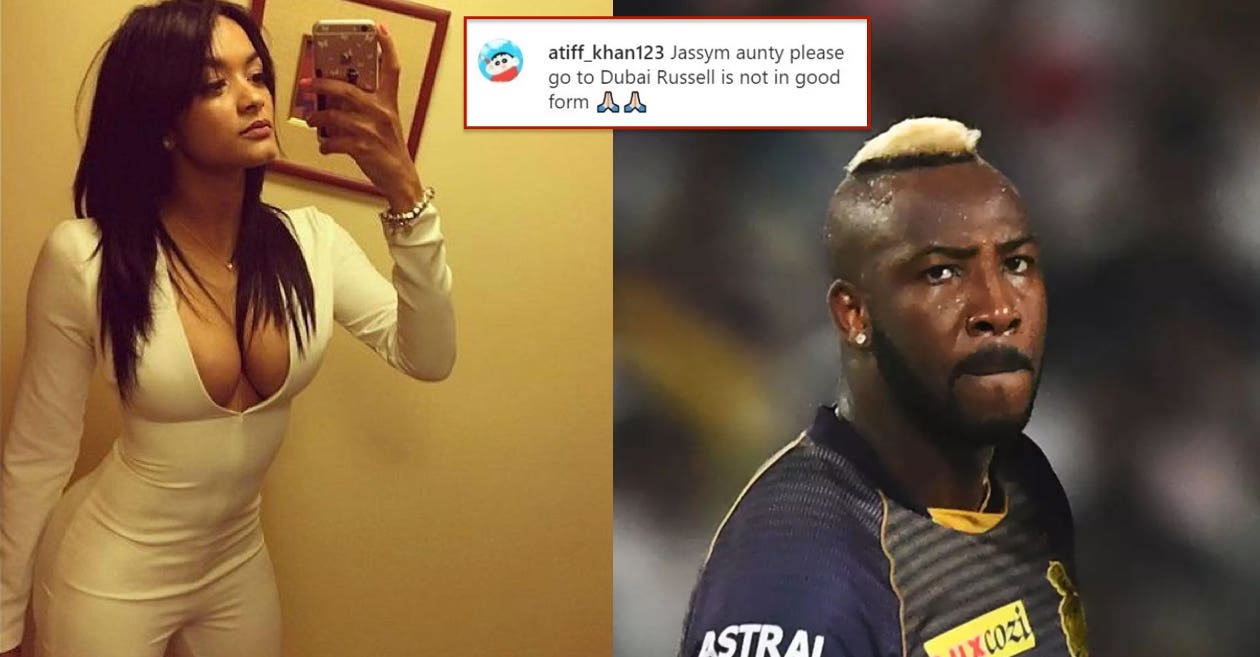 IPL 2020: Andre Russell’s wife gives an epic reply to a fan asking her to be with the all-rounder in UAE