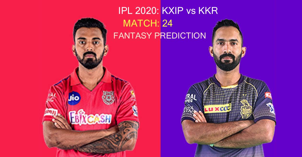 IPL 2020, Match 24: Kings XI Punjab vs Kolkata Knight Riders – Fantasy Tips, Playing XI & Broadcast details