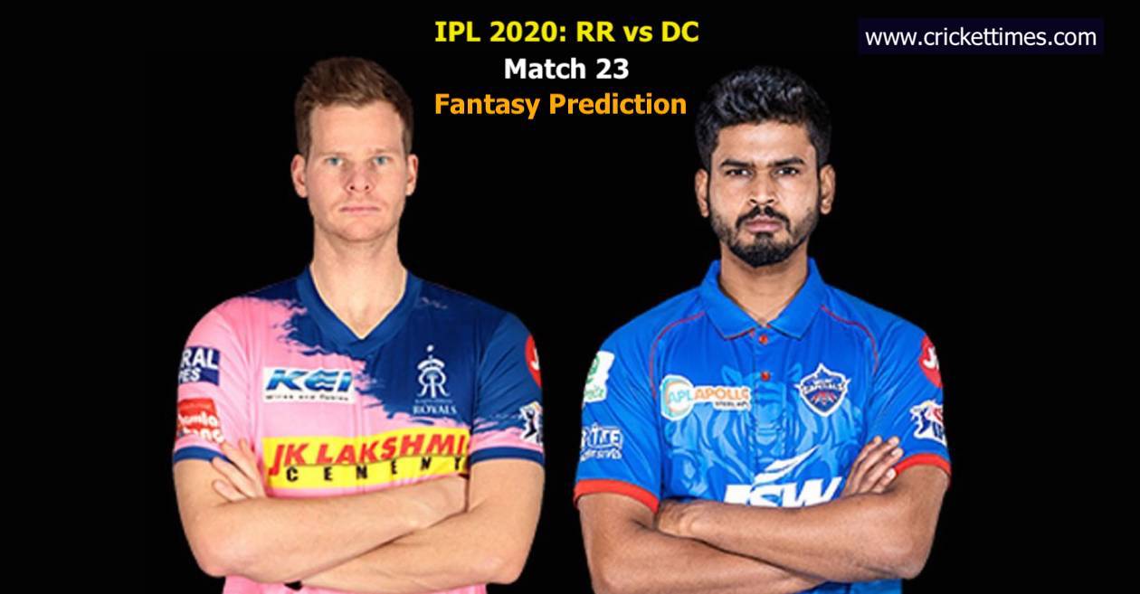 IPL 2020, Match 23: Rajasthan Royals vs Delhi Capitals – Fantasy Cricket Tips, Playing XI and Pitch Report